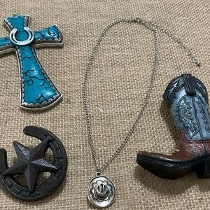 NECKLACE SILVER WESTERN